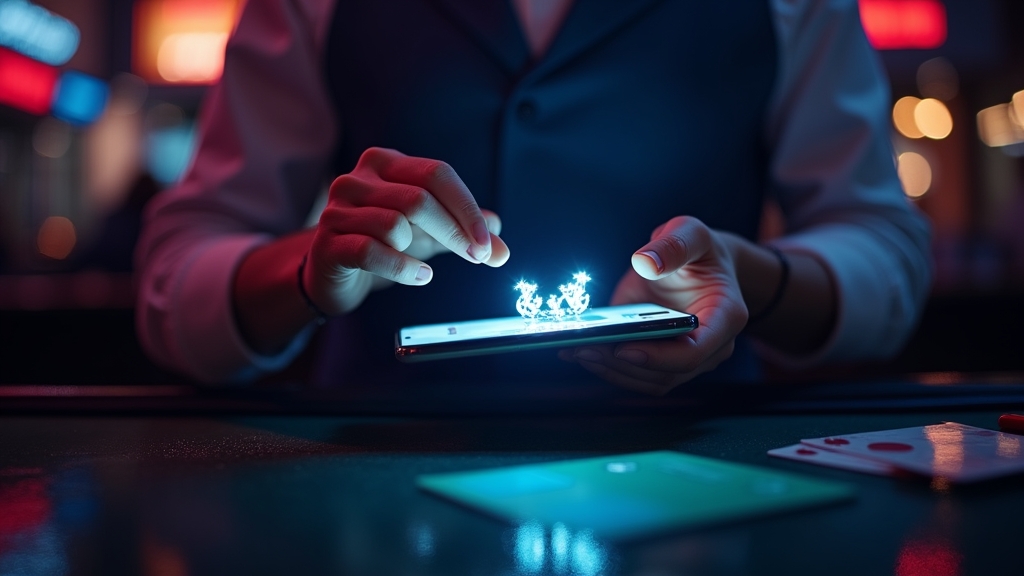 Jugador revisando un depósito en la caja digital de Orobet