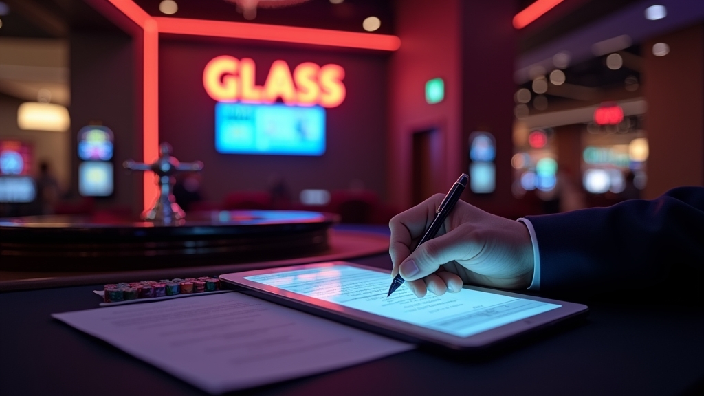 Formulario de registro de Orobet en un entorno de casino oscuro con luces neón
